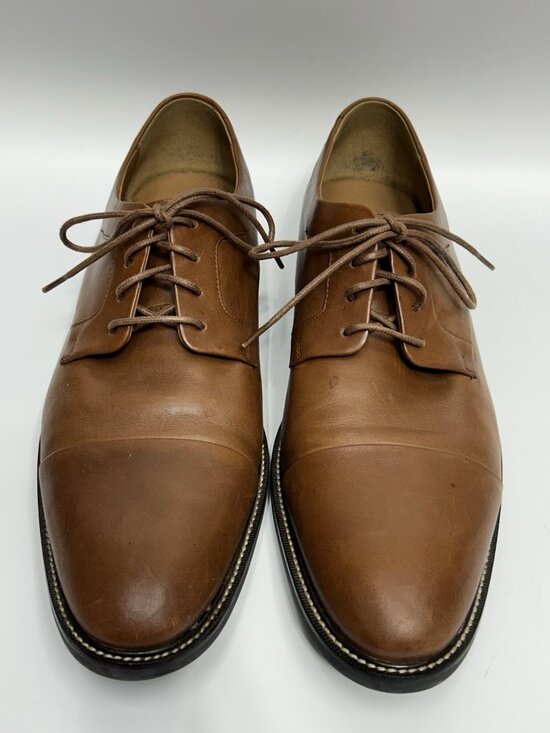 Cole Haan Mens Warren Cap Toe Oxford Shoes Brown Leather C20153 Size 11 M EXC main image 8